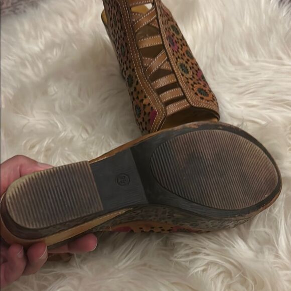 Spring Step l’artiste leather sandals size 39 - Picture 3 of 6